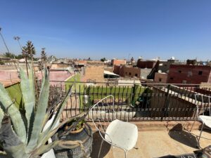 Pied à terre esprit bohème – Terrasse avec vue panoramique