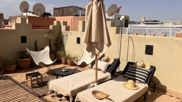Riad reconstruit - 3 chambres - lumineux